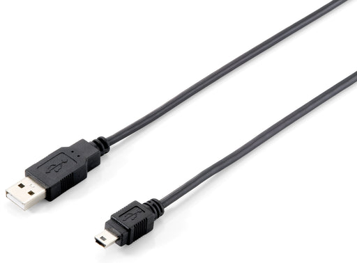 EAN 4015867107829 - Equip 128521 cable USB USB 2.0 USB A Mini-USB B Negro imagen 1