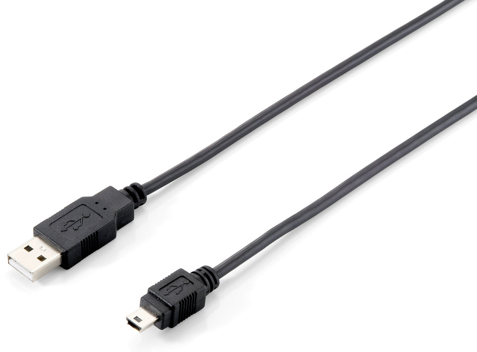 EAN 4015867107829 - Equip 128521 cable USB USB 2.0 USB A Mini-USB B Negro imagen 1