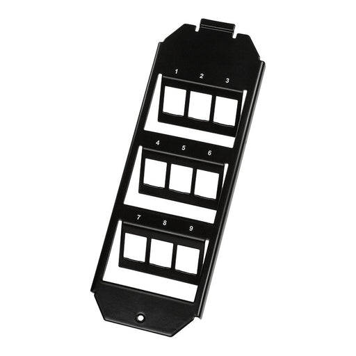 EAN 4052792061482 - LogiLink NK4061 placa de pared y cubierta de interruptor Negro imagen 1