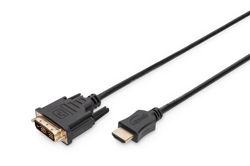 EAN 4016032295921 - Digitus AK-330300-030-S adaptador de cable de vídeo 3 m HDMI tipo A (Estándar) DVI-D Negro imagen 1