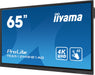 EAN 4948570123698 - iiyama TE6512MIS-B3AG pantalla de señalización Diseño de quiosco 165,1 cm (65") LCD Wifi 400 cd / m² 4K U imagen 4