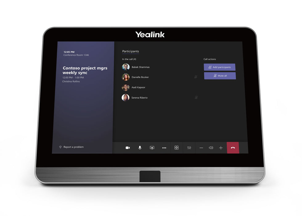 EAN 6938818305564 - Yealink MTouch II 20,3 cm (8") 1280 x 800 Pixeles imagen 1