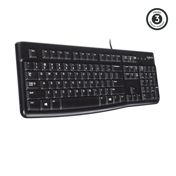 EAN 5099206020689 - Logitech K120 teclado Oficina USB AZERTY Holandés Negro imagen 7