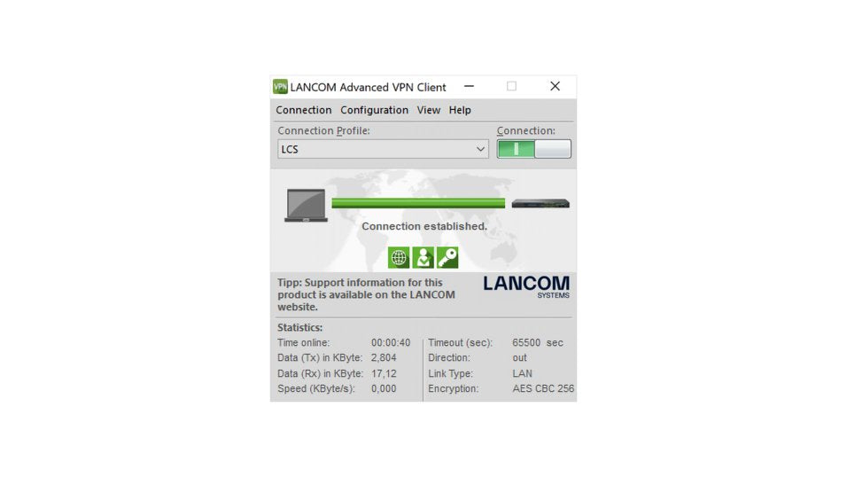 EAN 4044144616051 - LANCOM Upgrade Advanced VPN Client (WIN, Bulk 25) Gestión de redes 25 licencia(s) imagen 1