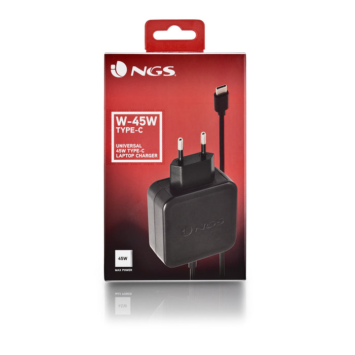 EAN 8435430620085 - NGS ﻿﻿W-45W TYPEC Portátil, Smartphone, Tableta Negro Corriente alterna Interior imagen 5