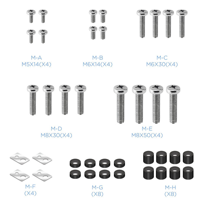 EAN 8433281007451 - TooQ LP75100TN-B soporte para TV 152,4 cm (60") Negro imagen 9