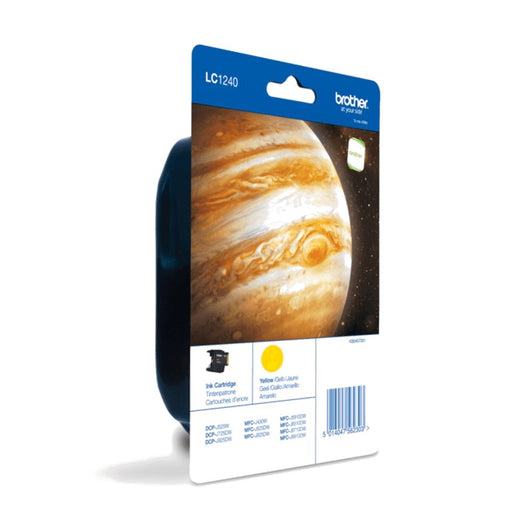 EAN 5014047562303 - Brother LC1240YBP cartucho de tinta 1 pieza(s) Original Amarillo imagen 1