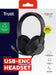 EAN 8713439254624 - Trust Ayda Max Auriculares Alámbrico Diadema Llamadas/Música USB Type-C / USB Type-A Negro imagen 8