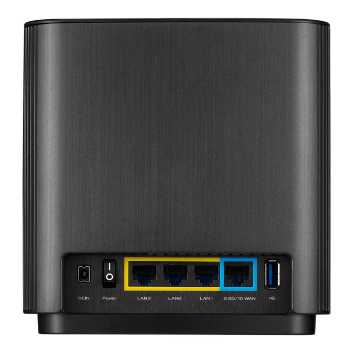 EAN 4718017436670 - ASUS ZenWiFi AX (XT8) router inalámbrico Gigabit Ethernet Tribanda (2,4 GHz/5 GHz/5 GHz) Negro imagen 4