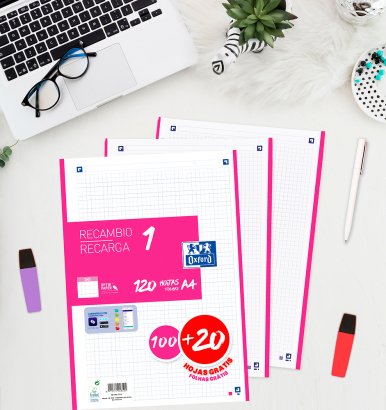 EAN 8412771048525 - Oxford 400174181 papel de cuaderno 210 x 297 mm (A4) 120 hojas imagen 2
