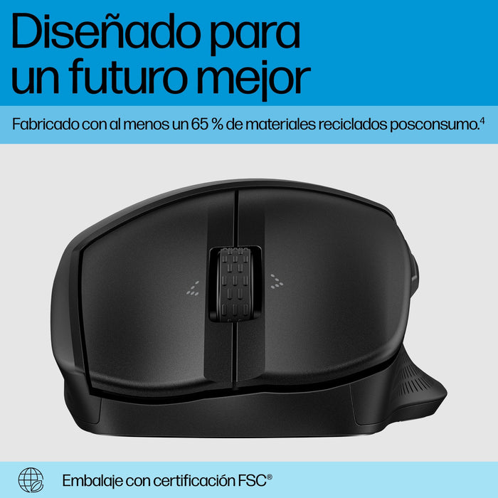 EAN 5715063677353 - HP 685 Comfort Dual-Mode Mouse ratón Hogar mano derecha Bluetooth + USB Type-A 1200 DPI imagen 5