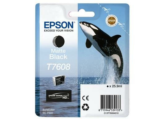 EAN 8715946733760 - Epson C13T76084N10 cartucho de tinta 1 pieza(s) Original Negro mate imagen 1