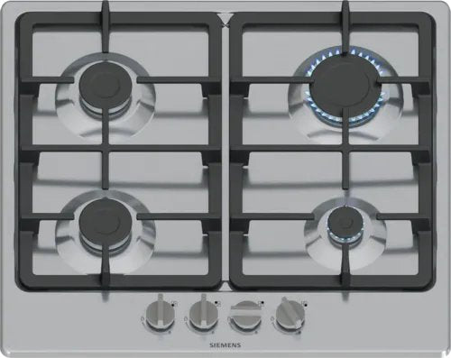 EAN 4242003966648 - Siemens EG6B5PK90 hobs Negro, Acero inoxidable Integrado 60 cm Encimera de gas 4 zona(s) imagen 1