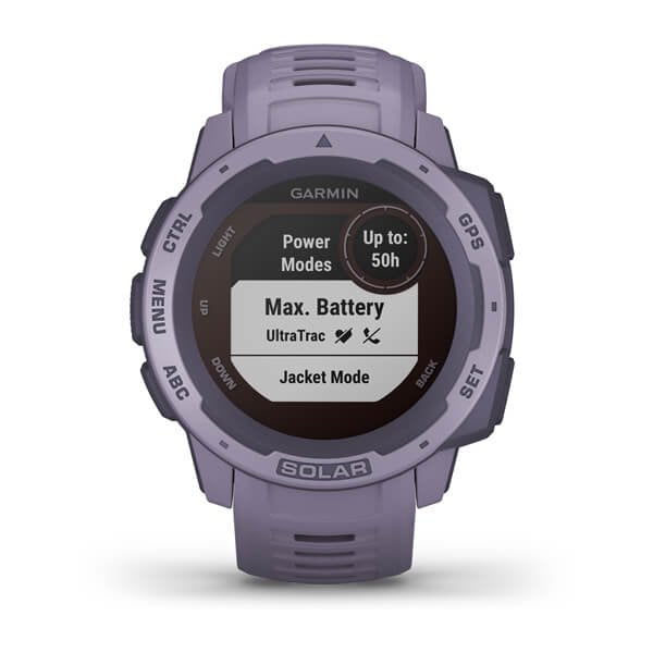 EAN 753759235918 - Garmin Instinct Solar MIP 45 mm Digital 128 x 128 Pixeles Púrpura GPS (satélite) imagen 6