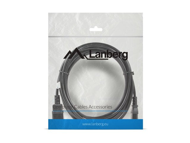 EAN 5901969409857 - Lanberg CA-C13E-11CC-0050-BK cable de transmisión Negro 5 m C13 acoplador C14 acoplador imagen 3
