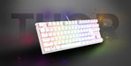 EAN 5901969443127 - GENESIS Thor 303 TKL teclado Juego USB QWERTY Internacional de EE.UU. Blanco imagen 9