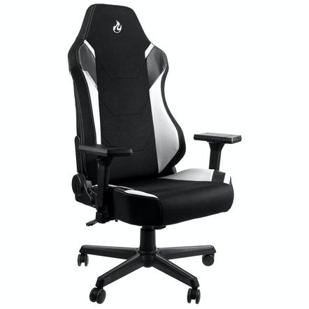 EAN 4251442503147 - Nitro Concepts X1000 Silla para videojuegos de PC Asiento acolchado Negro, Blanco imagen 2