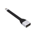 EAN 8595611703034 - i-tec C31FLATDP60HZ adaptador de cable de vídeo 0,11 m USB Tipo C DisplayPort Negro imagen 1