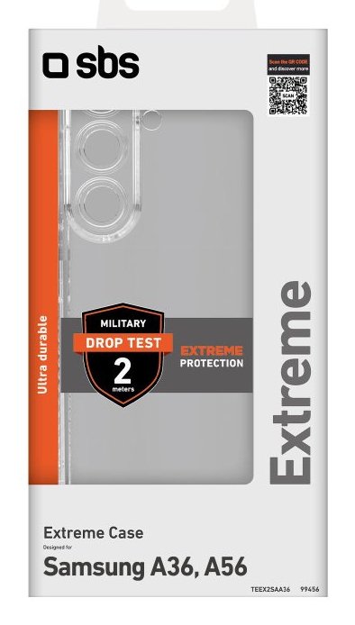 EAN 8018417499456 - SBS Extreme X2 funda para teléfono móvil 17 cm (6.7") Transparente imagen 2