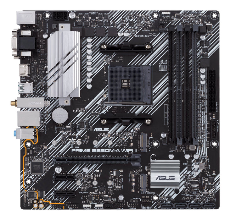 EAN 0195553309745 - ASUS PRIME B550M-A WIFI II AMD B550 Zócalo AM4 micro ATX imagen 2