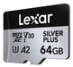 EAN 0843367135325 - Lexar Professional SILVER PLUS 64 GB MicroSDXC UHS-I Clase 3 imagen 3