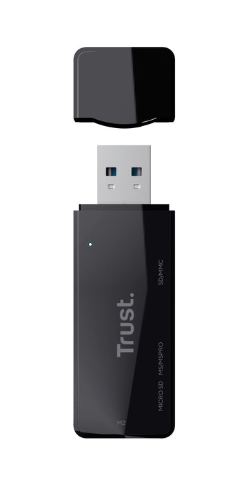 EAN 8713439219357 - Trust NANGA lector de tarjeta USB 3.2 Gen 1 (3.1 Gen 1) Type-A Negro imagen 3