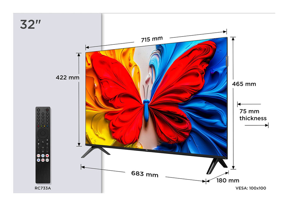EAN 5901292527426 - TCL S59K 32S59K Televisor 81,3 cm (32") Full HD Smart TV Wifi Metálico imagen 2