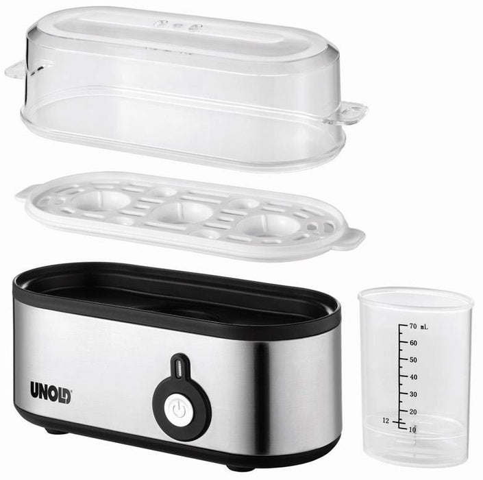EAN 4011689386107 - Unold 38610 cuecehuevos 3 huevos 210 W Acero inoxidable imagen 4