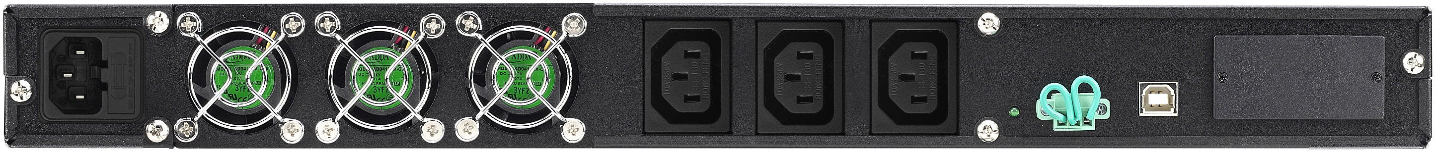 EAN 4260074977165 - PowerWalker VFI 1000R/1U sistema de alimentación ininterrumpida (UPS) Doble conversión (en línea) 1 kVA 8 imagen 2