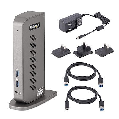 EAN 0065030891615 - StarTech.com DK30A2DHUUE base para portátil y replicador de puertos Alámbrico USB 3.2 Gen 1 (3.1 Gen 1) T imagen 9