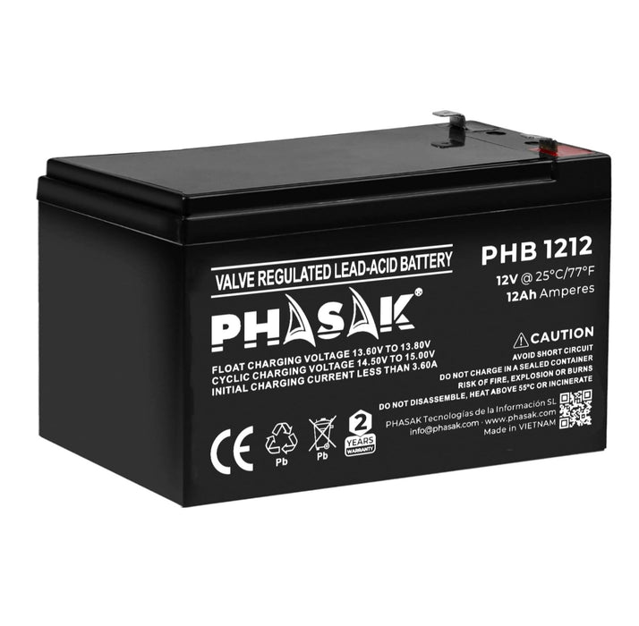 EAN 5605922050949 - Phasak PHB 1212 batería para sistema ups Sealed Lead Acid (VRLA) imagen 4