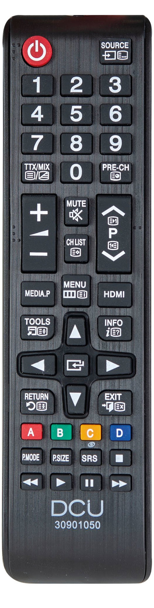 EAN 8436556989841 - DCU Advance Tecnologic 30901050 mando a distancia IR inalámbrico TV Botones imagen 1
