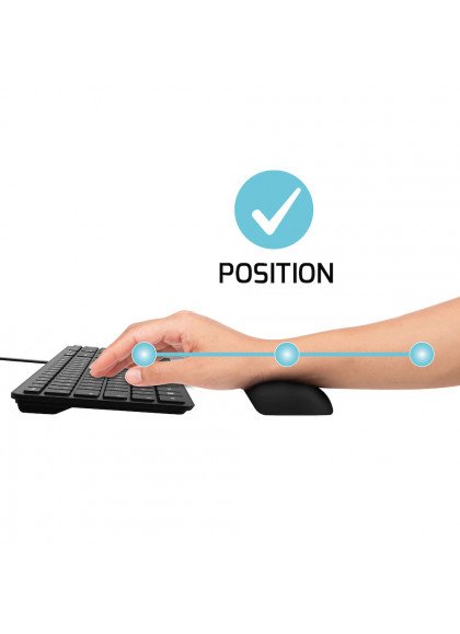 EAN 3567049007188 - Port Designs 900718 descansa muñecas Gel, Poliéster, Caucho, Silicona Negro imagen 5