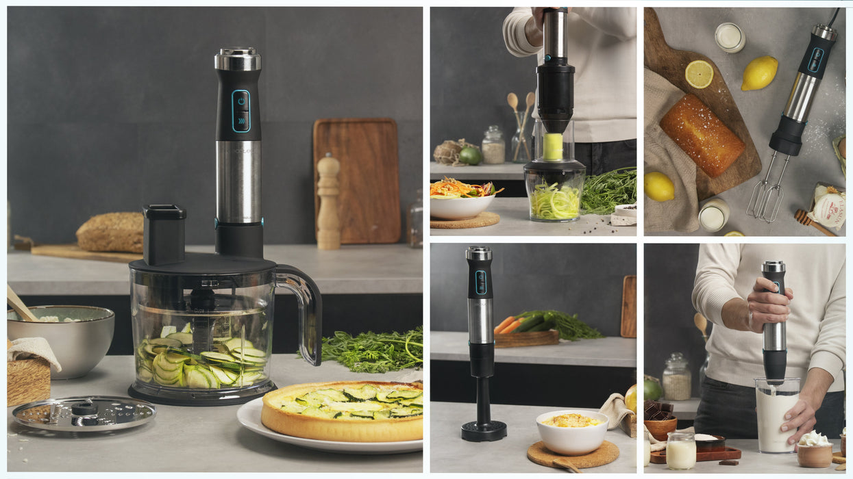 EAN 8435484042758 - Cecotec Power TitanBlack 1500 XL TotalMix Batidora de inmersión 1500 W Negro, Verde, Acero inoxidable imagen 10