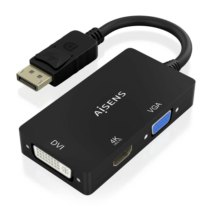 EAN 8435739901175 - AISENS A125-0861 adaptador de cable de vídeo 0,15 m VGA + HDMI + DVI imagen 2