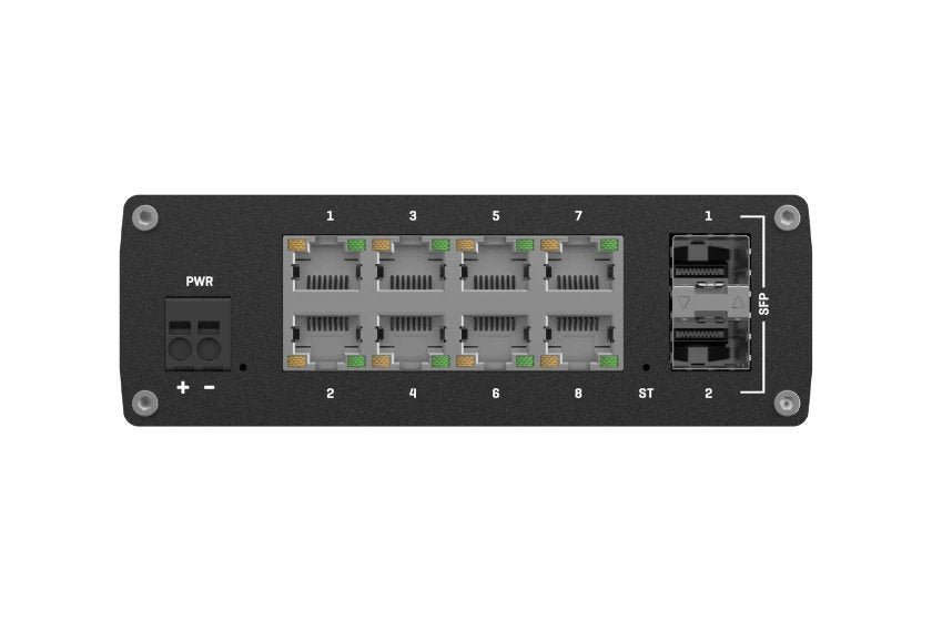 EAN 4779051841370 - Teltonika TSW212 Gestionado L2 Gigabit Ethernet (10/100/1000) Negro imagen 4
