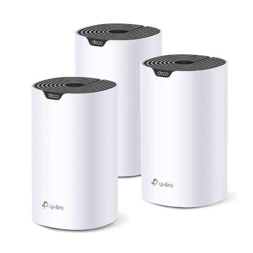 EAN 4897098681480 - TP-Link Deco S7 (3-pack) Doble banda (2,4 GHz / 5 GHz) Wi-Fi 5 (802.11ac) Blanco, Negro Interno imagen 1