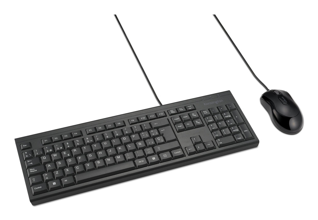 EAN 5028252644747 - Kensington KM100 EQ teclado Ratón incluido Oficina USB QWERTY Español Negro imagen 1