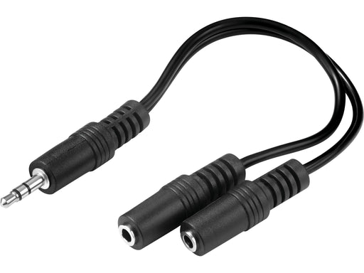 EAN 5705730502163 - Sandberg 502-16 cable de audio 3,5mm TRS 2x 3.5mm TRS Negro imagen 1