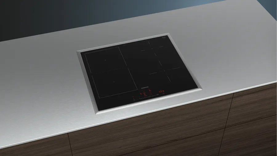 EAN 4242003935088 - Siemens iQ500 ED64RHSB1E hobs Negro, Acero inoxidable Integrado 60 cm Con placa de inducción 4 zona(s) imagen 3