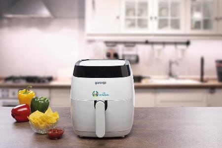 EAN 3838782497001 - Gorenje AF1409DW freidora 1400 W Freidora de aire caliente Negro, Blanco imagen 6