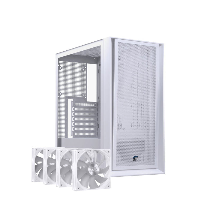 EAN 6977277360165 - Einarex EXCS-PL-600R-W carcasa de ordenador Midi Tower Blanco imagen 2