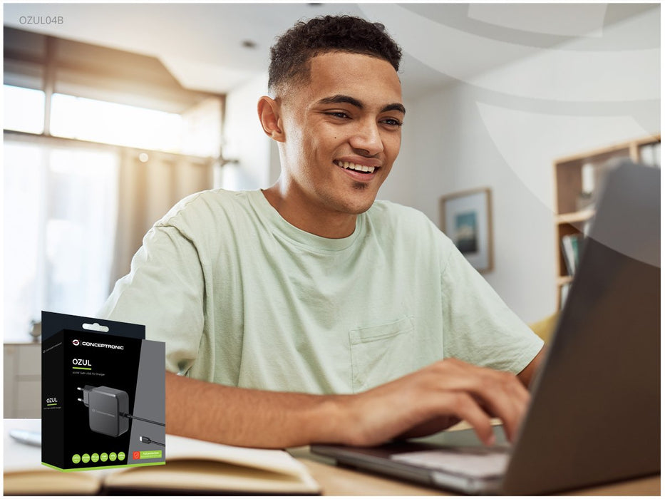 EAN 4015867235614 - Conceptronic OZUL05BE cargador de dispositivo móvil Universal Negro Corriente alterna Interior imagen 4