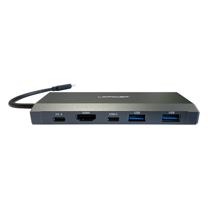 EAN 4260070120244 - LC-Power LC-HUB-C-MULTI-7-M2 hub de interfaz USB 3.2 Gen 1 (3.1 Gen 1) Type-C 5000 Mbit/s Antracita imagen 6