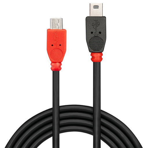 EAN 4002888317177 - Lindy 31717 cable USB USB 2.0 0,5 m Mini-USB B Micro-USB B Negro, Rojo imagen 2