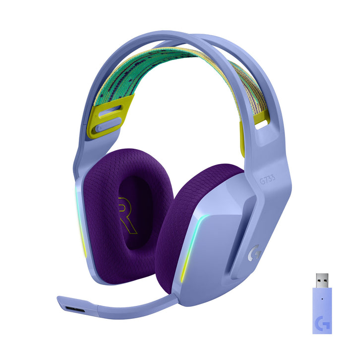 EAN 5099206089549 - Logitech G 981-000890 auricular y casco Auriculares Inalámbrico Diadema Juego Lila imagen 1