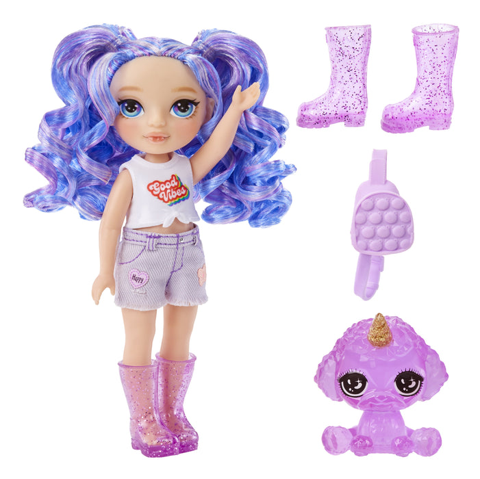 EAN 0035051531234 - Rainbow High Littles Dolls- Amethyst (Purple) imagen 2