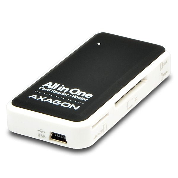 EAN 8595247901385 - Axagon CRE-X1 lector de tarjeta USB 2.0 Negro, Blanco imagen 1