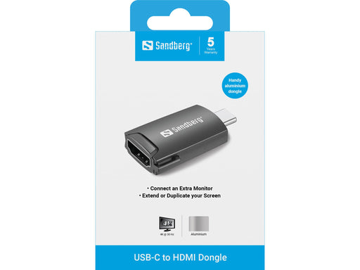 EAN 5705730136344 - Sandberg 136-34 Adaptador gráfico USB Negro imagen 2