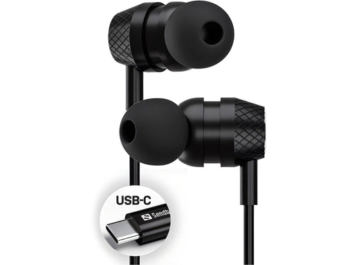 EAN 5705730126505 - Sandberg 126-50 auricular y casco Auriculares Alámbrico Dentro de oído Llamadas/Música USB Tipo C Negro imagen 2